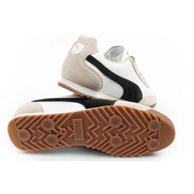 8. Puma Arizona Retro Beige Leder Unisex Damen Sportschuhe