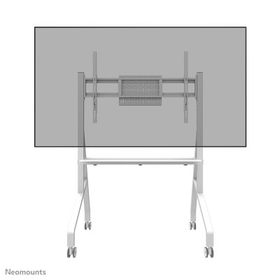 20. Neomounts FL50-525WH1 Multimedia-Ständer, weißer Multimedia-Wagen für Flachbildschirme