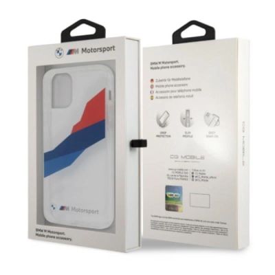 8. BMW Motorsport Tricolor Case für iPhone 12 Pro Max - Transparent