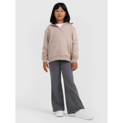 3. Mädchen-Sweatjacke mit Kapuze 4F 4FJRAW25TSWSF2466-83S