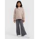 3. Mädchen-Sweatjacke mit Kapuze 4F 4FJRAW25TSWSF2466-83S