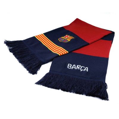 3. FC Barcelona Fanschal, doppelseitig, Doppel-Vertikalschal 5004BUD22