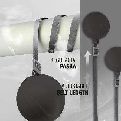 14. HHM16 HULA HOP SCHWARZ/PINK MIT MAGNETEN UND GEWICHT + HMS ZÄHLER