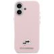 3. Karl Lagerfeld Karl & Choupette Head Pins Saffiano MagSafe Hülle für iPhone 17 - Pink