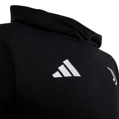 3. adidas Juventus Turin Hoodie für Kinder, schwarz, KF9867