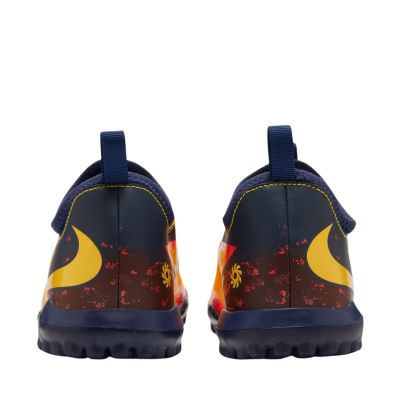 9. Nike Phantom 6 Low Academy TF EH HQ2040 800 Fußballschuhe für Kinder