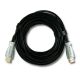 2. Qoltec 50472 HDMI-Kabel 20 m HDMI Typ A (Standard) Schwarz, Silber