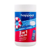 Acrylmed 1kg Multichlor 200g zur Langzeitdesinfektion von Poolwasser - Tabletten