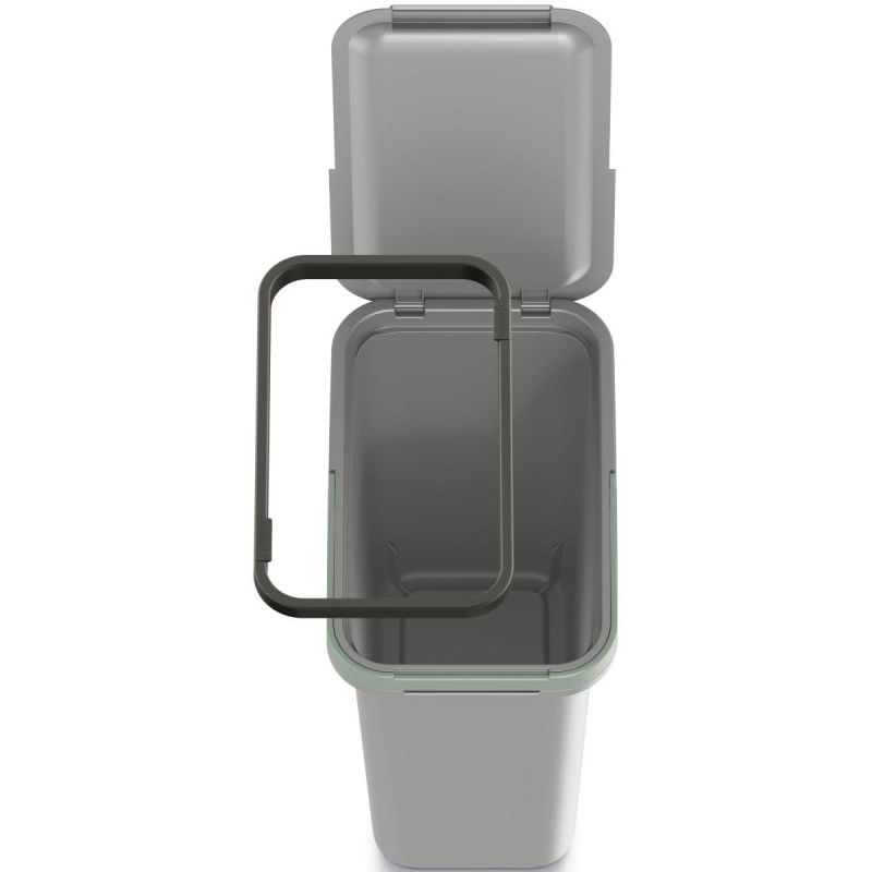 4. ABFALLBEHÄLTER 12 L SYSTEMA SORTIBOX GLATT GRAU