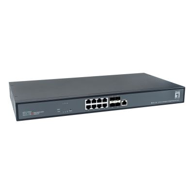 LevelOne XEL-1291 Managed L3 10G Ethernet (100/1000/10000) 1U Schwarz