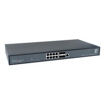 LevelOne XEL-1291 Managed L3 10G Ethernet (100/1000/10000) 1U Schwarz
