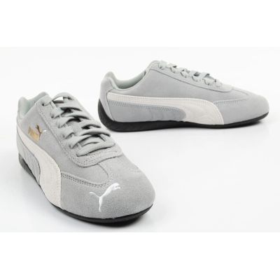 4. Puma Speedcat OG Jr. Jugend-Sportschuhe, Wildleder, grau, modisch
