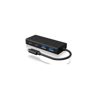 9. ICY BOX IB-HUB1426-CPD USB 3.2 Gen 1 (3.1 Gen 1) Typ-C 5000 Mbit/s Schwarz