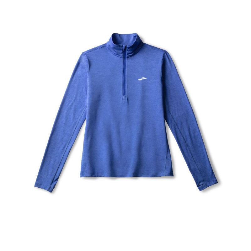 3. Dash 1/2 Zip 2.0 Damen Lauftop Blau
