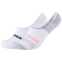 Skechers 2PPK Mesh Ventilation Footies Socken SK44008-1001 Weiß 39-42