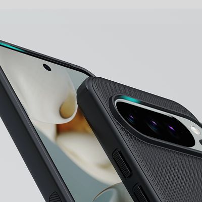 13. Nillkin Super Frosted Shield Pro Magnetische Hülle für Google Pixel 10/10 Pro, kompatibel mit MagSafe – Schwarz