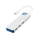 2. HYPER HD4101BUGL USB Typ-C Dockingstation Blau, Weiß