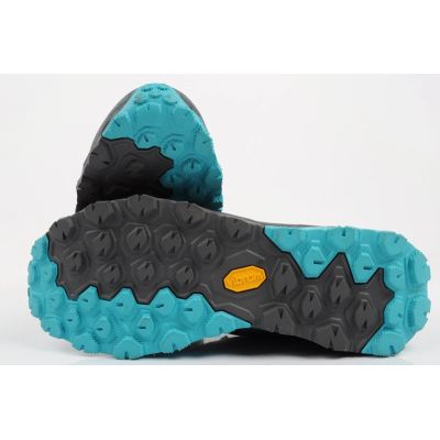 9. Aku Damen Flyrock Gore-Tex Trekking-Sportschuhe, strapazierfähig, grau-blau