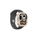 4. AmazingThing Titan Pro Metallgehäuse für Apple Watch 11 46 mm, Aluminium, Gold