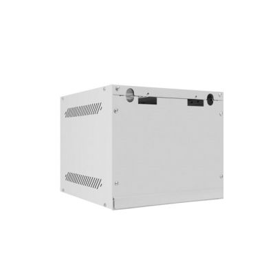 5. Lanberg WF10-2304-10S Rack-Schrank (4 HE; 240 mm / 280 mm / 310 mm; Wandmontage; Glas; 10"; Grau)