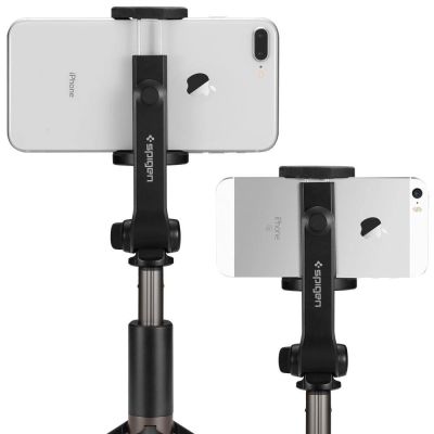 14. Spigen S540W Bluetooth-Selfie-Stick mit Stativ – Schwarz