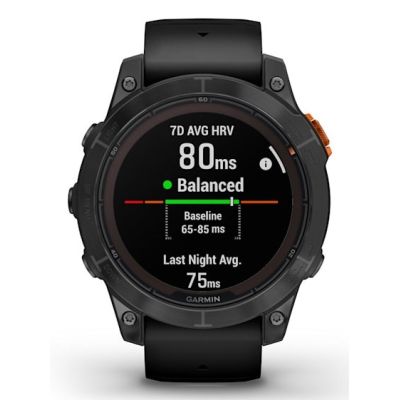18. Garmin Fenix 7 Pro Solar Edition Schiefergrau/Schwarzes Band Sportuhr