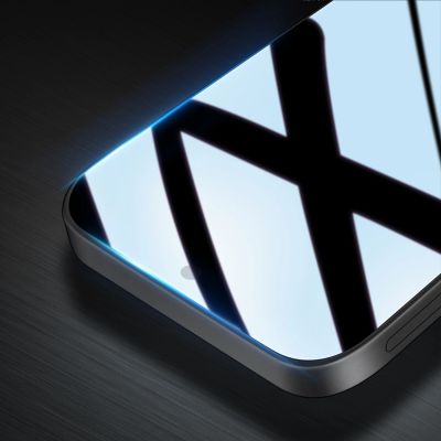 6. Dux Ducis 9D gehärtetes Glas Oppo A17 9H gehärtetes Glas mit schwarzem Rahmen