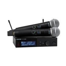 Shure SLXD24D+E/58-G65 - Drahtloses Dualsystem mit SM58-Kapseln