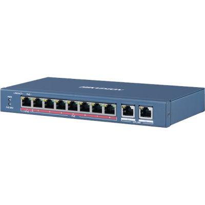 11. HIKVISION DS-3E0310HP-E PoE-Switch, 10 Ports