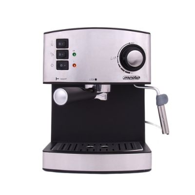 3. Adler MS 4403 Espressomaschine (850W; silber)