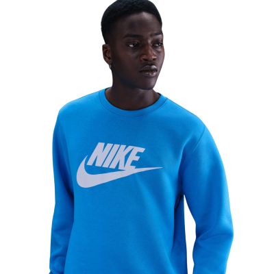 12. Nike Sportswear Club Herren-Sweatshirt Blau FN3890 435