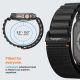12. Armband Spigen WBF1 Armband für Apple Watch 44 / 45 / 46 / 49 mm - Schwarz