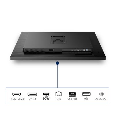 30. Philips Monitor 3000 series 32B1U3900/00, 80 cm (31,5 Zoll), 3840 x 2160 px, 4K Ultra HD LCD, Schwarz