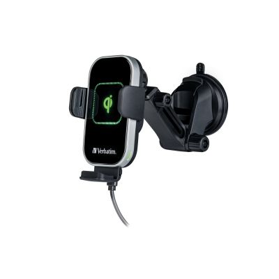 Verbatim FWC-03 Pro Qi Fast Wireless Autoladegerät Retail Schwarz