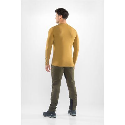 VIKING Escalante Man Herren-Langarmshirt, Bambus, hellbraun, Größe M
