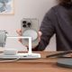 6. Tech-Protect A12 3in1 MagSafe induktives Ladegerät für Smartphone / Kopfhörer / Smartwatch - Weiß