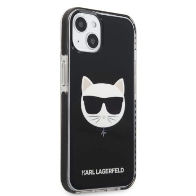 4. Karl Lagerfeld KLHCP13STPECK iPhone 13 mini 5.4" Hardcase schwarz/schwarz Choupette Head