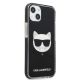 4. Karl Lagerfeld KLHCP13STPECK iPhone 13 mini 5.4" Hardcase schwarz/schwarz Choupette Head