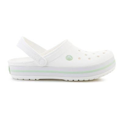6. CROCS CROCBAND WEISS/SERE GREEN 11016-1YL
