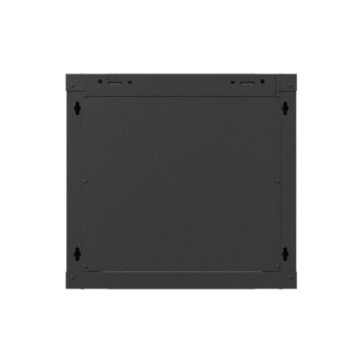 18. LANBERG Wandregalschrank 19" 9U 540x350 Schwarze Glastür (Flachverpackung)