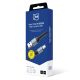 10. 3mk Hyper Cable N-SERIES USB-A / MicroUSB 1m 5V/2,4A 12W / schwarz