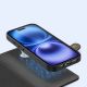 5. Dux Ducis Lawa Lederhülle für iPhone 16 - Schwarz