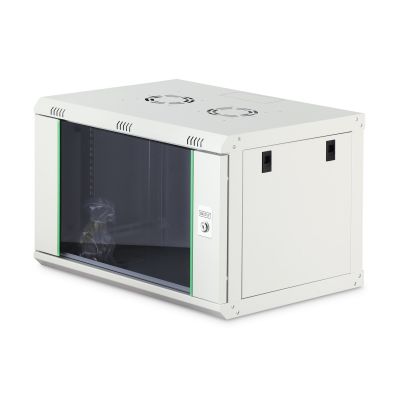 37. NWS Wandschrank 19" 7HE Digitus 416,15x600x450 mm, Farbe Grau (RAL 7035)
