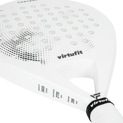 5. VIRTUFIT PADEL CONTROL SCHLÄGER - WEISS UND SCHWARZ