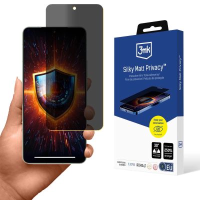 Blickschutzfolie 3mk Silky Matt Privacy für Xiaomi 15 Pro