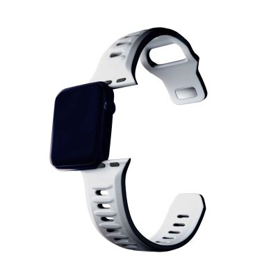 5. 3mk Silikon- Watch für Apple Watch 42 / 44 / 45 / 49 mm – Weiß