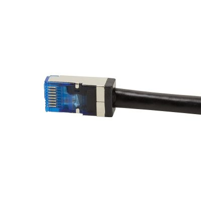 5. Logilink Outdoor PE Patchkabel CAT.6A S/FTP, schwarz, 50,0 m