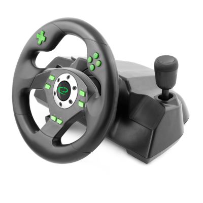 23. Esperanza Drift EGW101 Lenkrad (PC, PS3; schwarz)