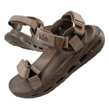 Lee Cooper Herrenschuhe mit Klettverschluss, hellgrüne Strandsandalen für den Sommer