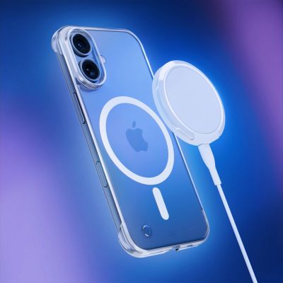 13. 3mk Just20g MagCase für iPhone 16 - transparent